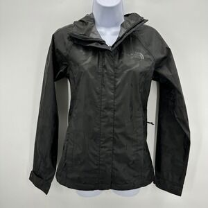The North Face Black Camo Light Weight Jacket‎ Sz XS